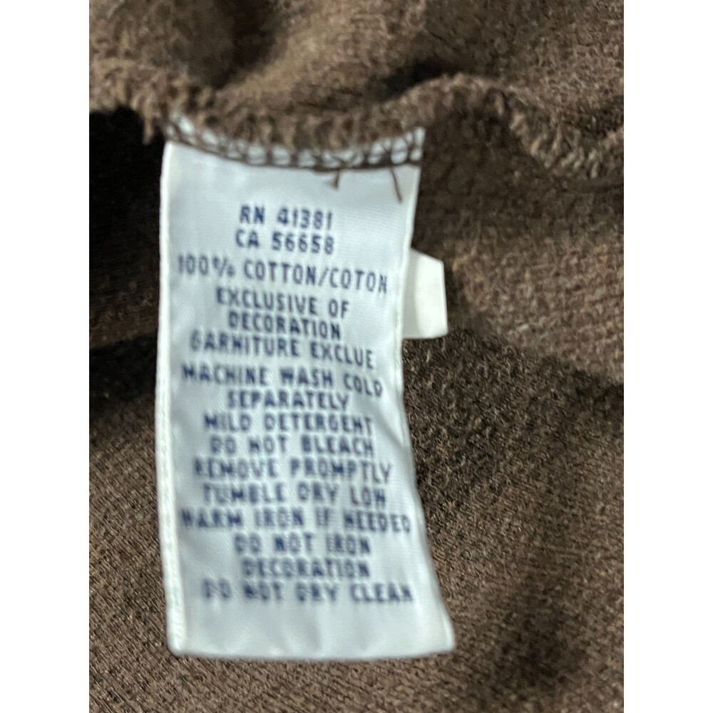 Polo Ralph Lauren 1/4 Zip Pullover Long Sleeve Brown Sweater Men's XXL - Picture 6 of 6